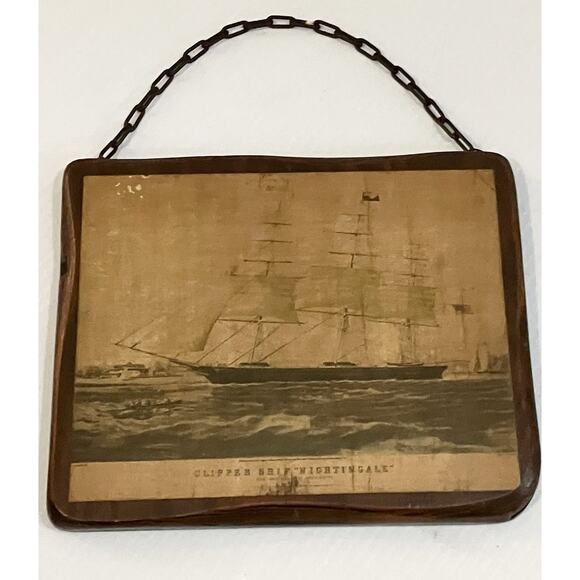 Rustic Vintage Nautical Decor Cast Iron Brass Clock Lantern Ship Bells Fish LOT - Picture 11 of 14